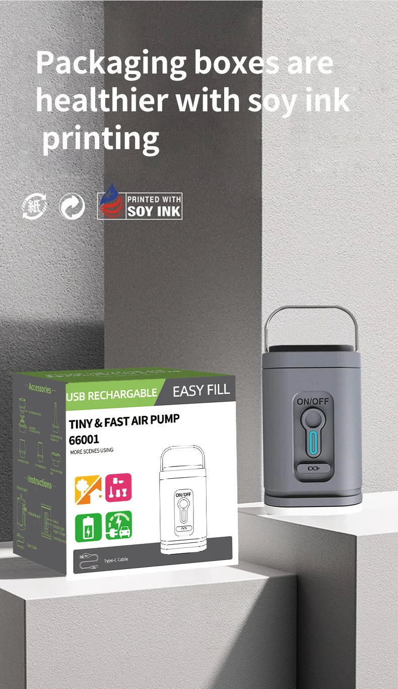 SpaceSaver Travel Pump - stowezz