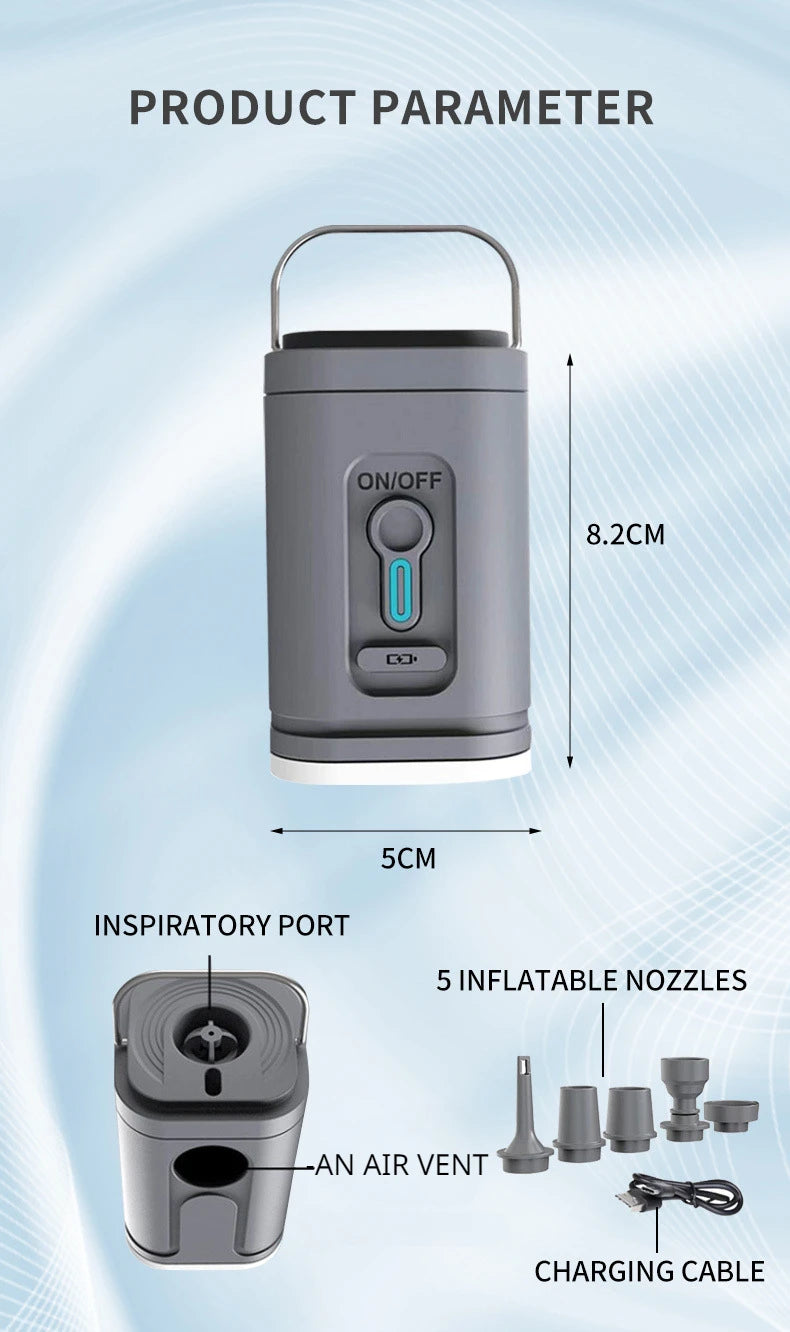 SpaceSaver Travel Pump - stowezz