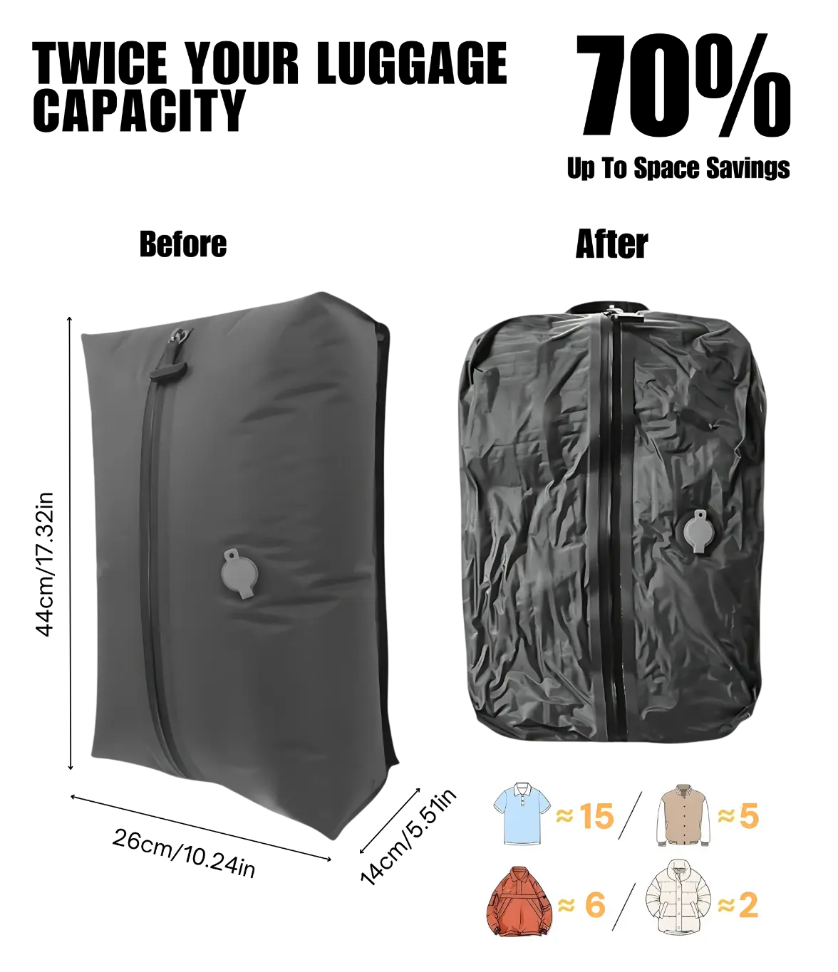 SpaceSaver Extra Bag - stowezz