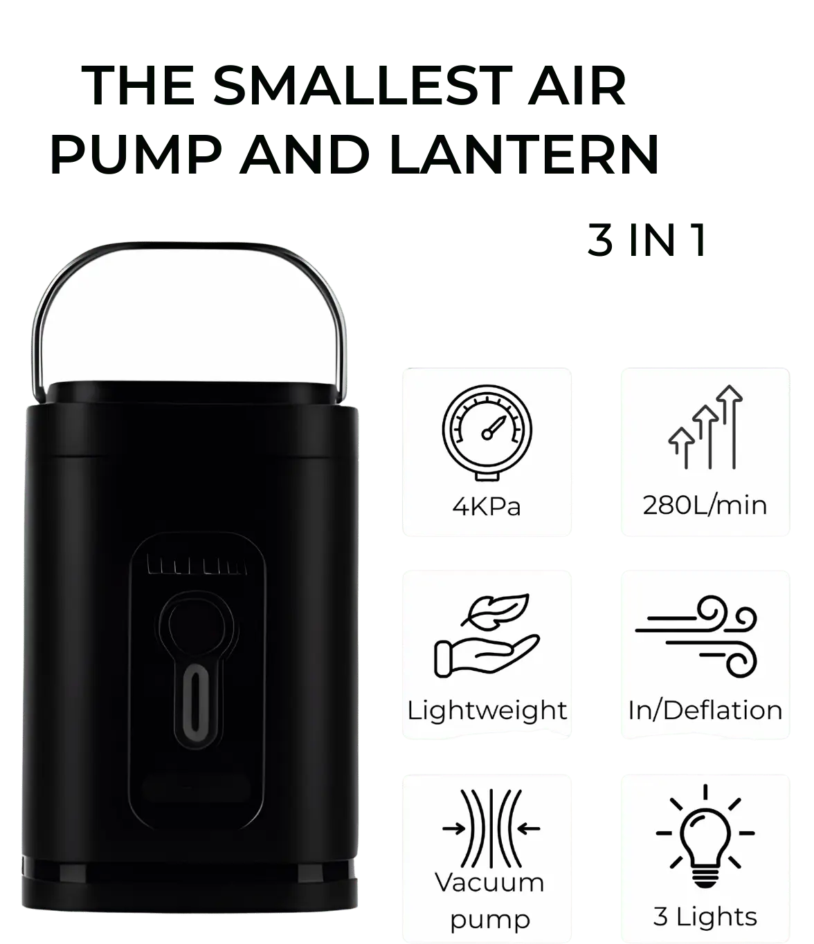 SpaceSaver Travel Pump - stowezz