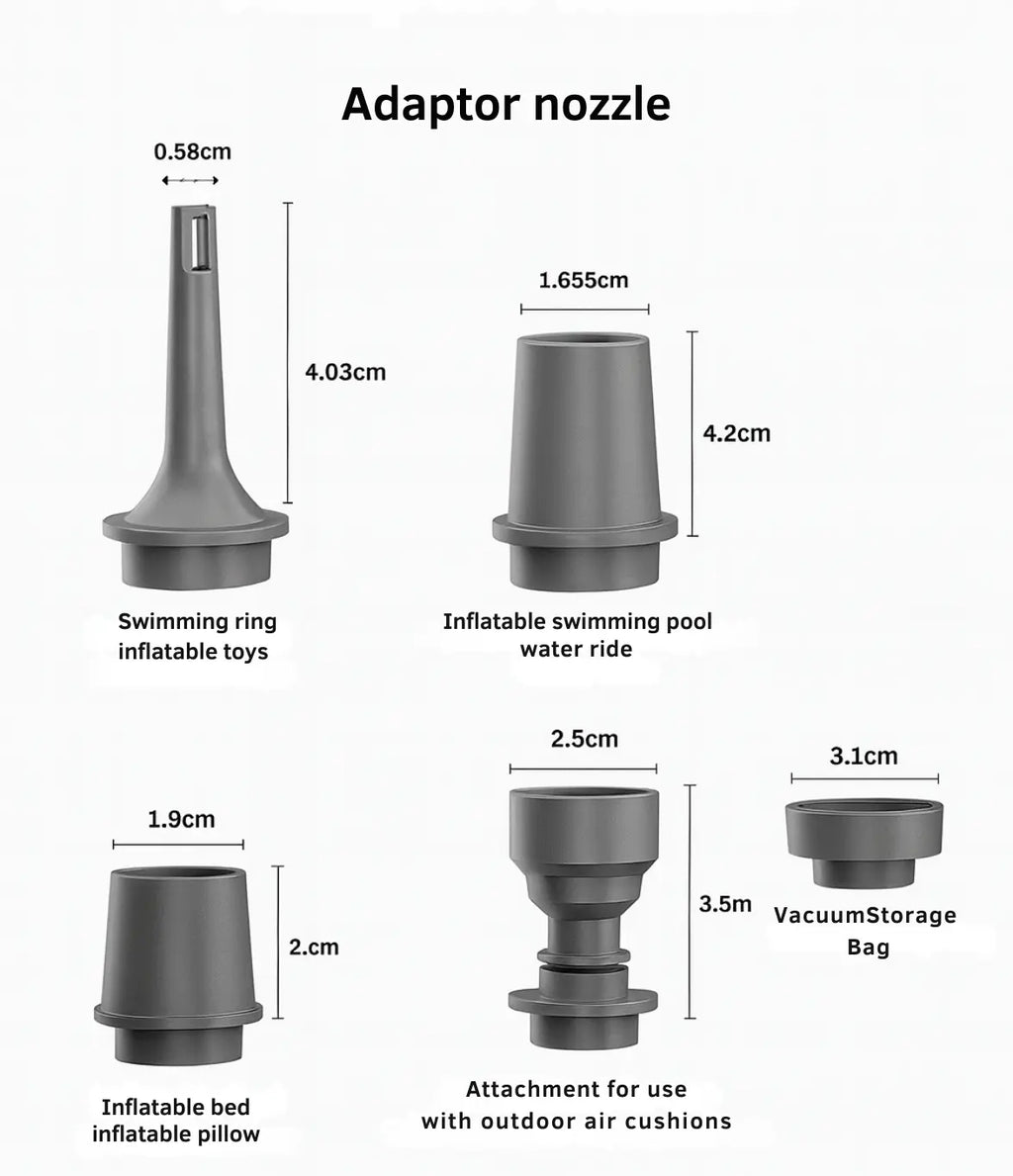 SpaceSaver Travel Pump - stowezz